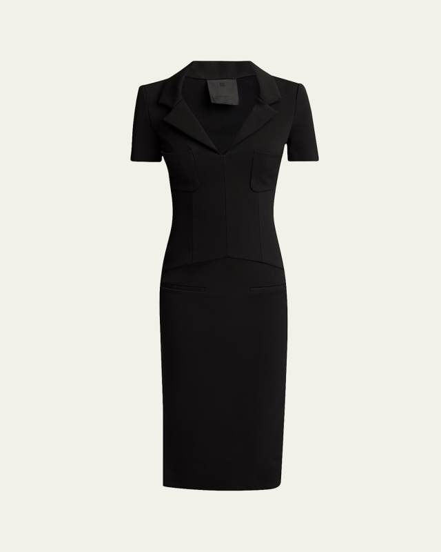 Polo Midi Sheath Dress